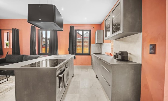 Pont-a-Mousson House | Fully renovated 1875 character house with private Jacuzzi and terrace.