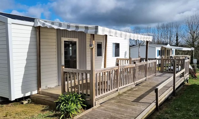 Kerfot House | Camping At the gates of Paimpol * - Mobil Home Privilege PMR Louisiana - 2 bedroom 4 people